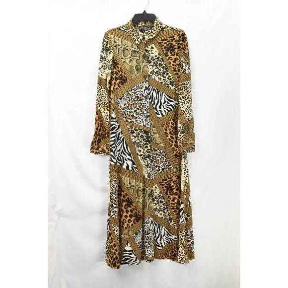 blue multi maxi dress Parisian Bleu Maxi Dress